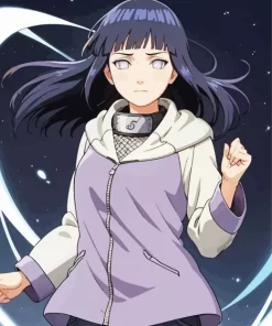 Hinata Hyuga Naruto Manga Diamond Paintings