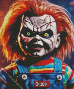 Horror Movie Chucky Diamond Dotz