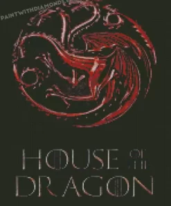 House of the dragon game of thrones diamond dotz