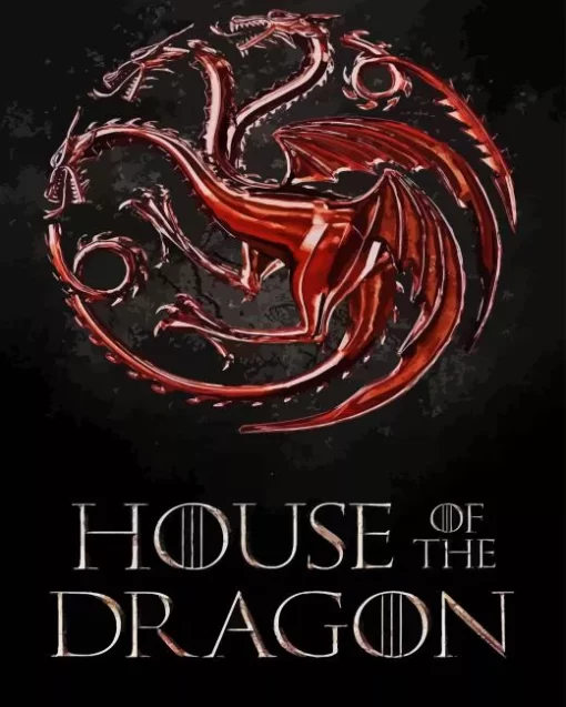 House of the dragon game of thrones diamond paintings