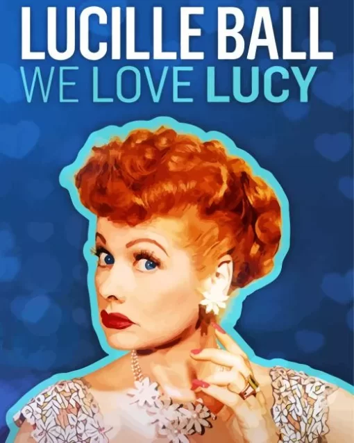 I Love Lucy The Movie Lucille Ball Diamond Painting