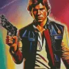 Illustration Han Solo diamond paints