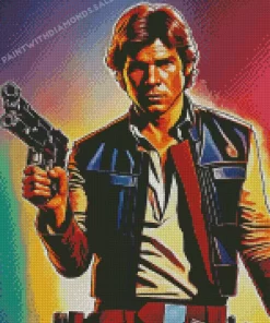 Illustration Han Solo diamond paints