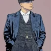 Illustration Shelby Peaky Blinders Diamond Paintings