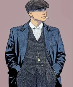 Illustration Shelby Peaky Blinders Diamond Paintings