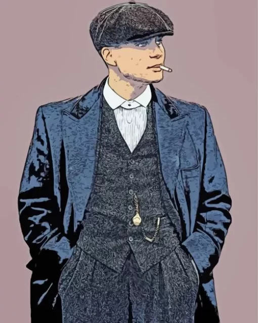 Illustration Shelby Peaky Blinders Diamond Paintings