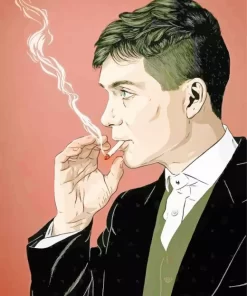 Illustration Tommy Shelby Diamond Paintings