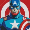 Illustration captain america Diamond Paintings