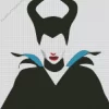 Illustration maleficent Diamond Dotz