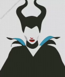 Illustration maleficent Diamond Dotz