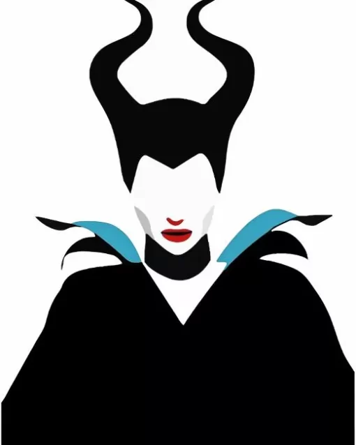 Illustration maleficent Diamond Paints