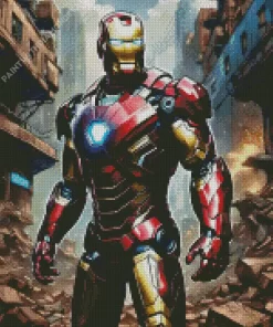 Iron Man Hero Diamond Paintings