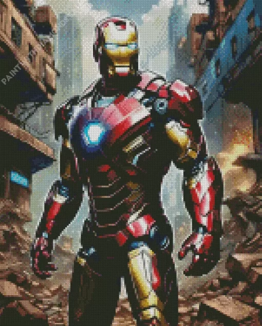 Iron Man Hero Diamond Paintings