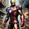 Iron Man Hero Diamond With Numbers