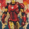 Iron Man Marvel Film Diamond Paintings