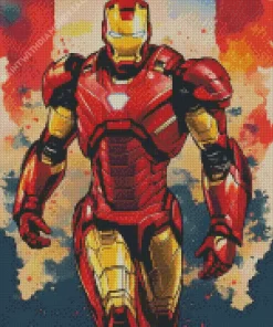 Iron Man Marvel Film Diamond Paintings