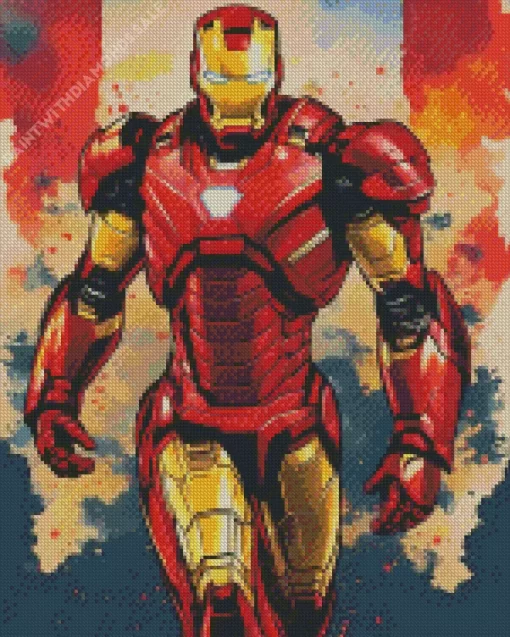 Iron Man Marvel Film Diamond Paintings