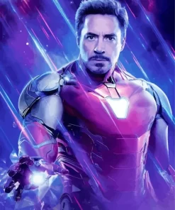 Iron Man Robert Downey JR Diamond Painting