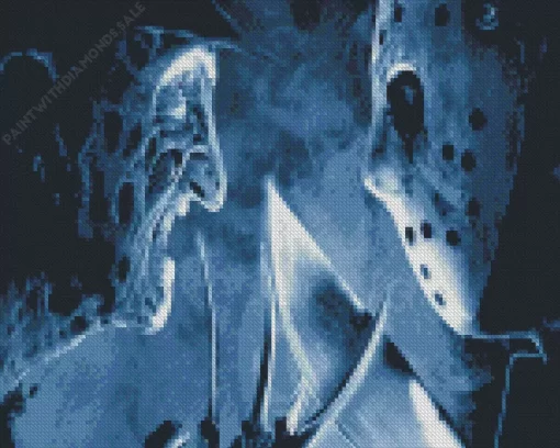 Jason Voorhees And Freddy Diamond Dotz