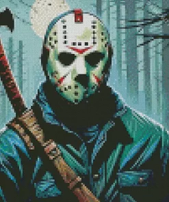 Jason Voorhees Character Diamond Dotz