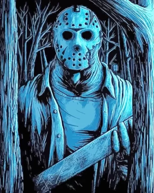 Jason Voorhees Character Diamond Paints