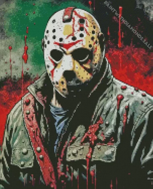 Jason Voorhees Diamond Dotz