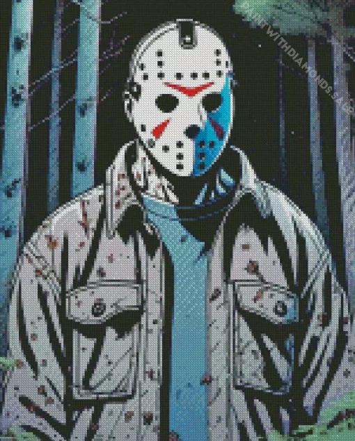 Jason Voorhees Friday The 13th Movie Diamond Dotz