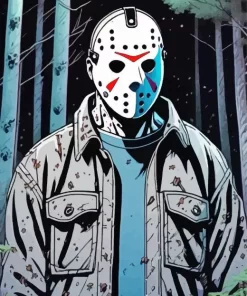 Jason Voorhees Friday The 13th Movie Diamond Paintings