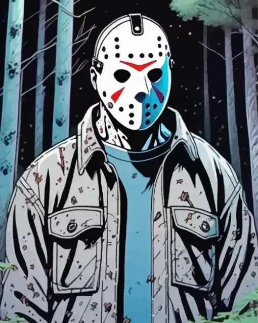 Jason Voorhees Friday The 13th Movie Diamond Paintings