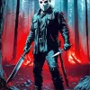 Jason Voorhees Horror Character Diamond Paintings