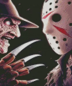 Jason Voorhees Vs Freddy Diamond Dotz