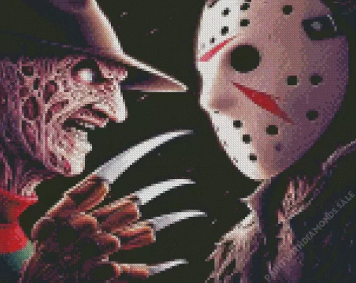 Jason Voorhees Vs Freddy Diamond Dotz