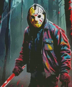 Jason Voorhees friday the 13th Diamond Dotz