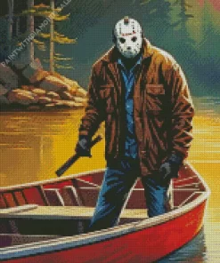 Jason friday the 13th Diamond Dotz