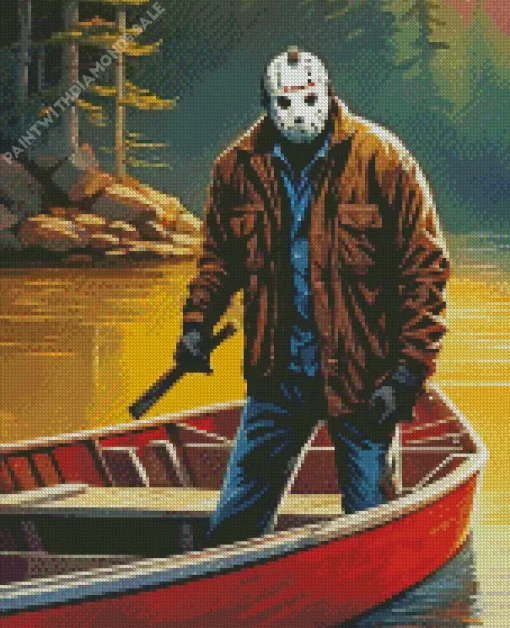 Jason friday the 13th Diamond Dotz