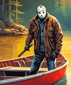 Jason friday the 13th Diamond Dotz