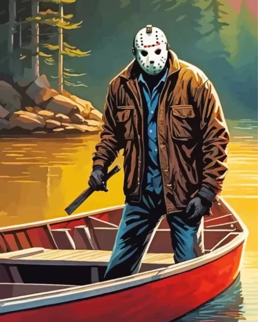 Jason friday the 13th Diamond Dotz