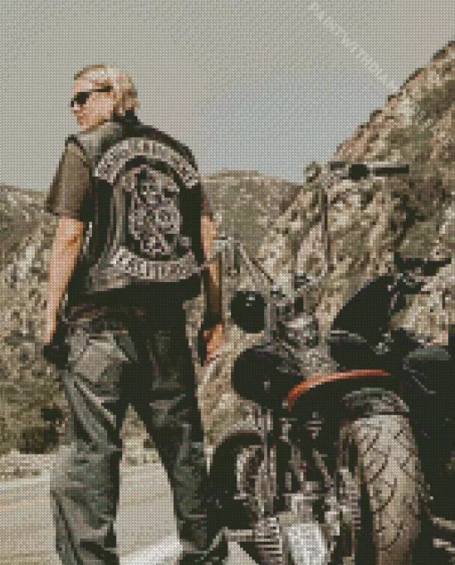 Jax Teller Sons Of Anarchy Diamond Dotz