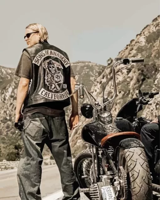 Jax Teller Sons Of Anarchy Diamond Paintings