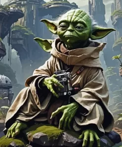 Jedi Master Yoda diamond dotz