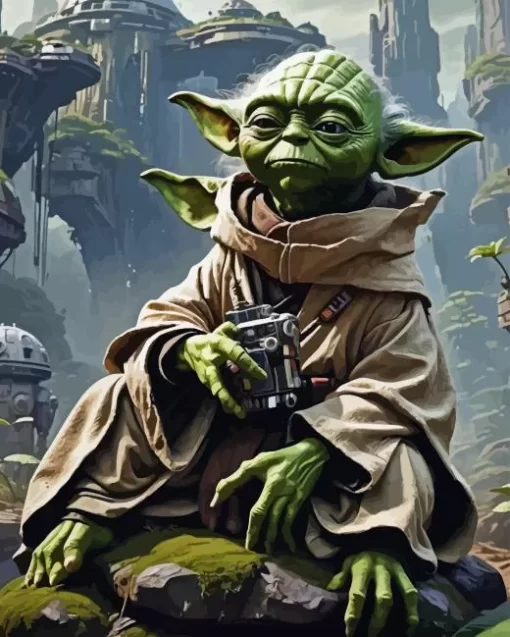 Jedi Master Yoda diamond dotz