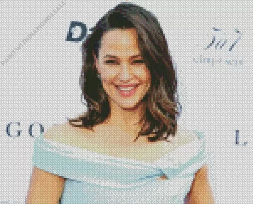 Jennifer Garner Smiling Diamond Painting