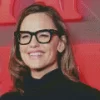 Jennifer Garner With Glasses Diamond Painting