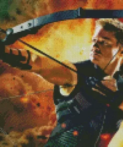 Jeremy Renner The Avengers Diamond Painting