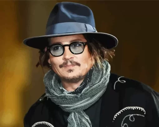 Johnny Depp Actor Diamond Painting