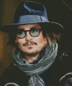 Johnny Depp Actor Diamond Painting