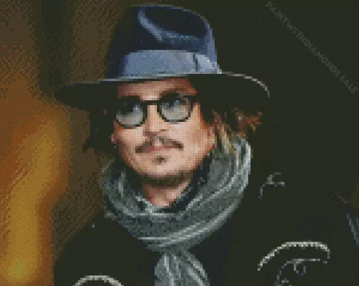 Johnny Depp Actor Diamond Painting