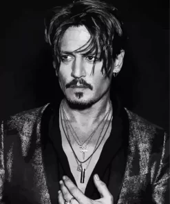 Johnny Depp Poster Diamond Painting