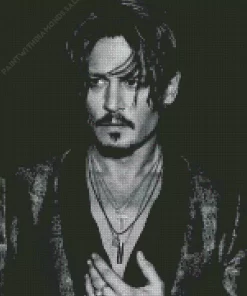 Johnny Depp Poster Diamond Painting