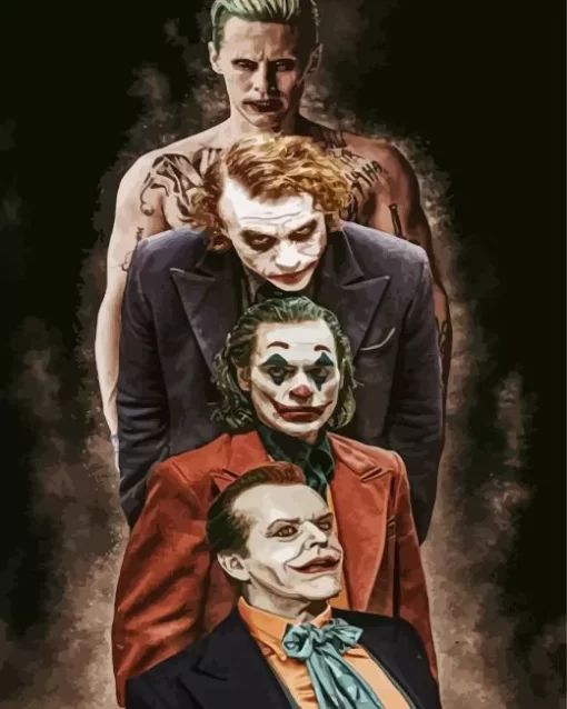 Joker Characters Diamond Paints